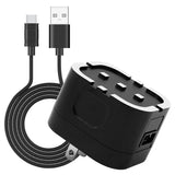 TCUSBW21BKC - RUIZ by Cellet High Powered 2.1A (10W) USB Home Wall Charger (TYPE-C Cable Included) - Black