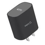 TCC18WBK - USB-C PD Home Charger, 18 Watt Type-C UL Certified Home Charger (Cable Sold Separately) Compatible to Samsung Galaxy S21, S21 Plus, S21 Ultra, Tablets and More – Black