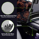 PHD280 - Multipurpose Spring Clip Phone Holder, Dashboard, Sun Visor & Rear View Mirror Clip Mount with Heavy Duty Spring Base, 360° Cradle Rotation Compatible to iPhone 12 Pro Max, 12 Pro, 12 Mini, Samsung Galaxy S21 / S21 Plus, S21 Ultra & More