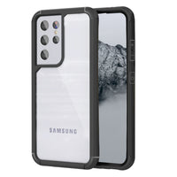 CCSAMS21UHBK - Samsung Galaxy S21 Ultra, Slim Transparent and Scratch Resistant Case Compatible to Samsung Galaxy S21 Ultra