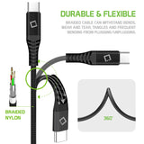 DCDC3PC - 3 Pack 3ft, 6,ft, & 10ft USB-C to USB-C Cables