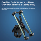 PHC191 - Bicycle Phone Holder Handlebar, Bike Holder Mount Compatible with iPhones, and Android Smartphones B0B64FK3C8