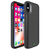 BIPHX - iPhone X, 5000mAh Rechargeable External Power Case for Apple iPhone X – Black (No Brand)