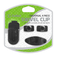 CLIP4BLACK - Universal 4 PC Swivel Clip  (4 IN 1)